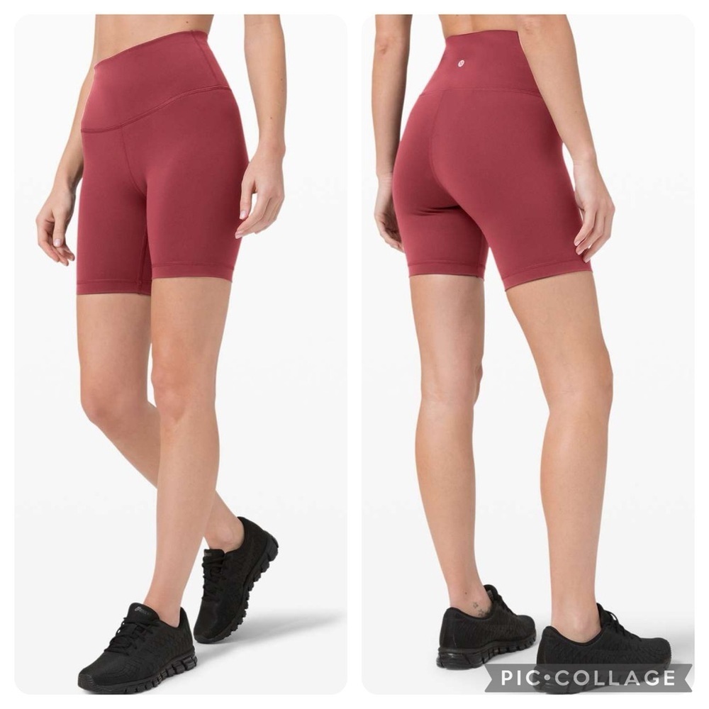 Lululemon Wunder Train‎ High-Rise Short 6" - Chianti, Size 4